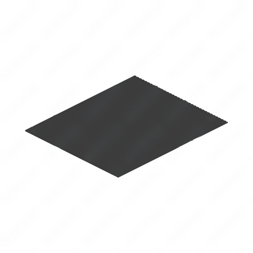 TBB 124692 FLOOR COVERING, ENTRANCE, RIBBED, BLACK,