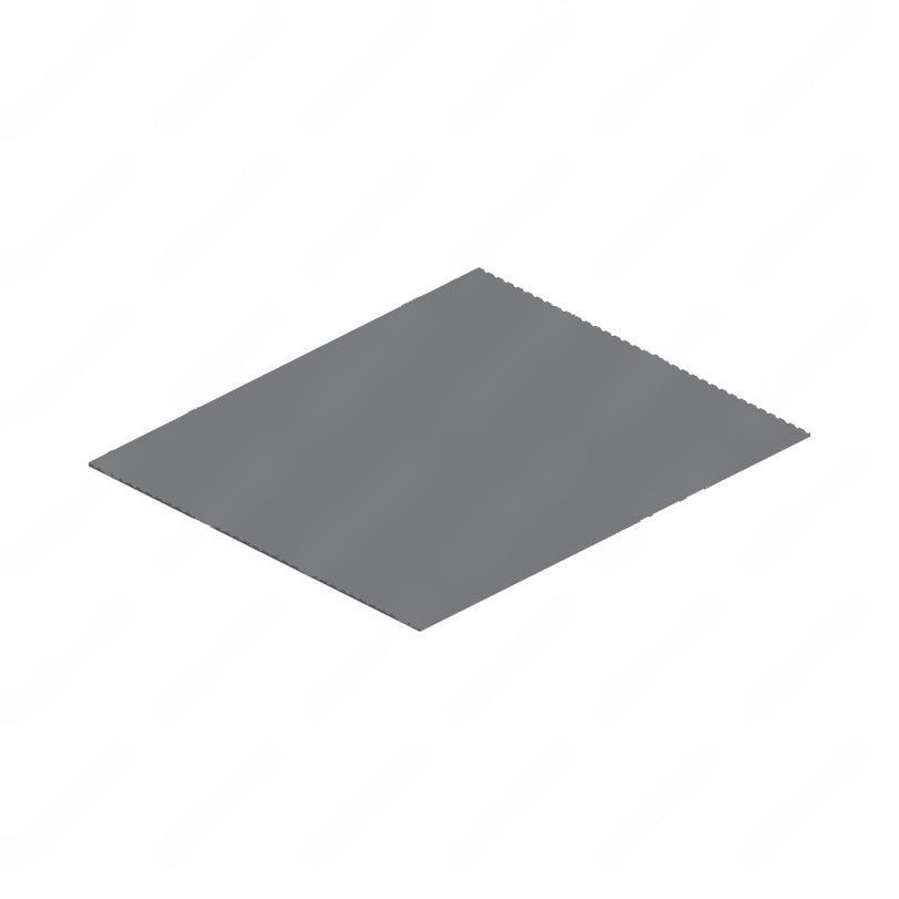 TBB 124693 FLOOR COVERING, ENTRANCE, RIBBED, GRAY,