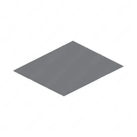 TBB 124693 FLOOR COVERING, ENTRANCE, RIBBED, GRAY,