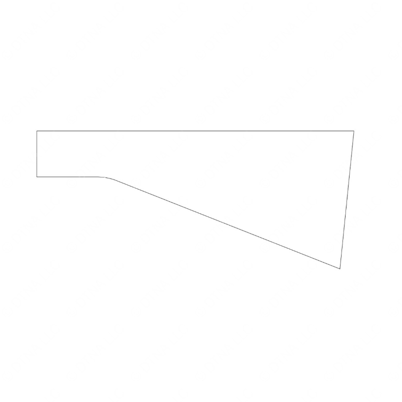 TBB 124864 FLOOR COVERING, DRIVERS SIDE, SMOOTH, O
