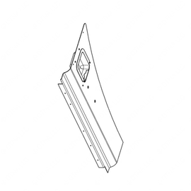 TBB 124911 STEPWELL SKIRT AND VALVE CVR W/STEP HOLE