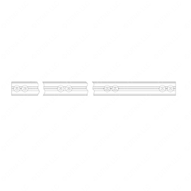 TBB 125072 ALUMINUM EXTRUSION LOW STEP