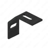 TBB 125566 REINFORCEMENT BRACKET, BUMPER