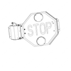 TBB 125951 STOP ARM ASM AIR FRT STD LIGHTS