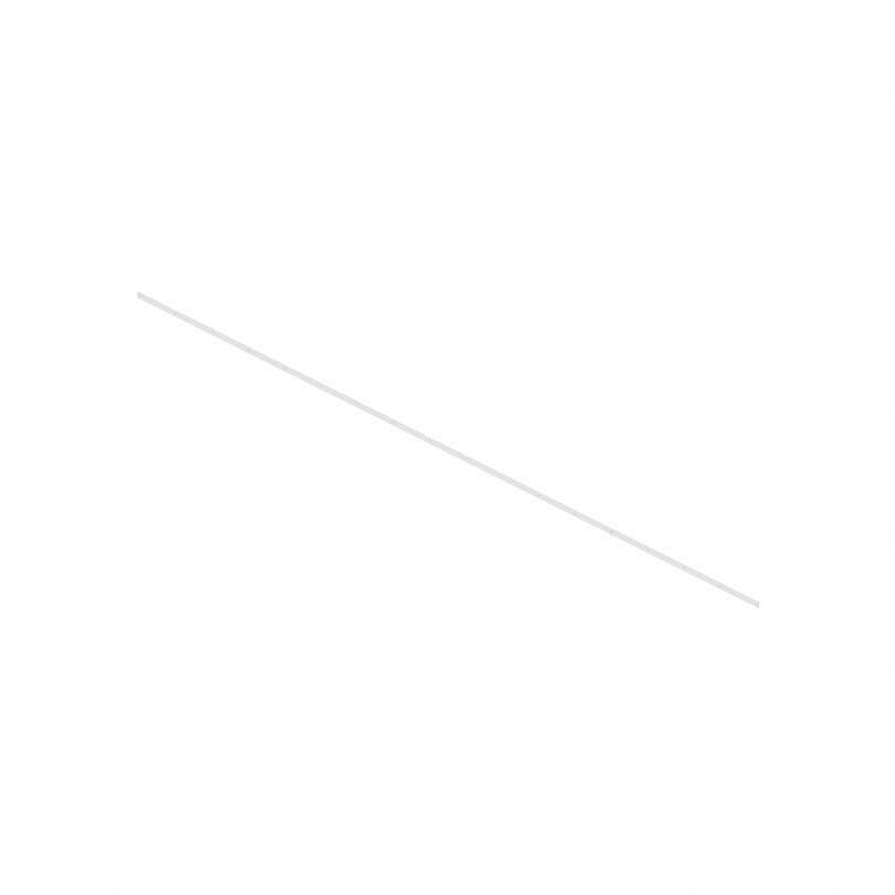 TBB 126205 AISLE STRIP FLOOR COVERING, 5 10 MINO AL