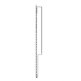 TBB 127715 CAPPING ASM MAIN BODY DOOR POST R