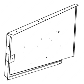 TBB 128708 MODULE MOUNTING PANEL, SWITCH CABINET
