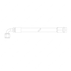 TBB 130436 AIR COMPRESSOR DISCHARGE HOSE,97 LONG,