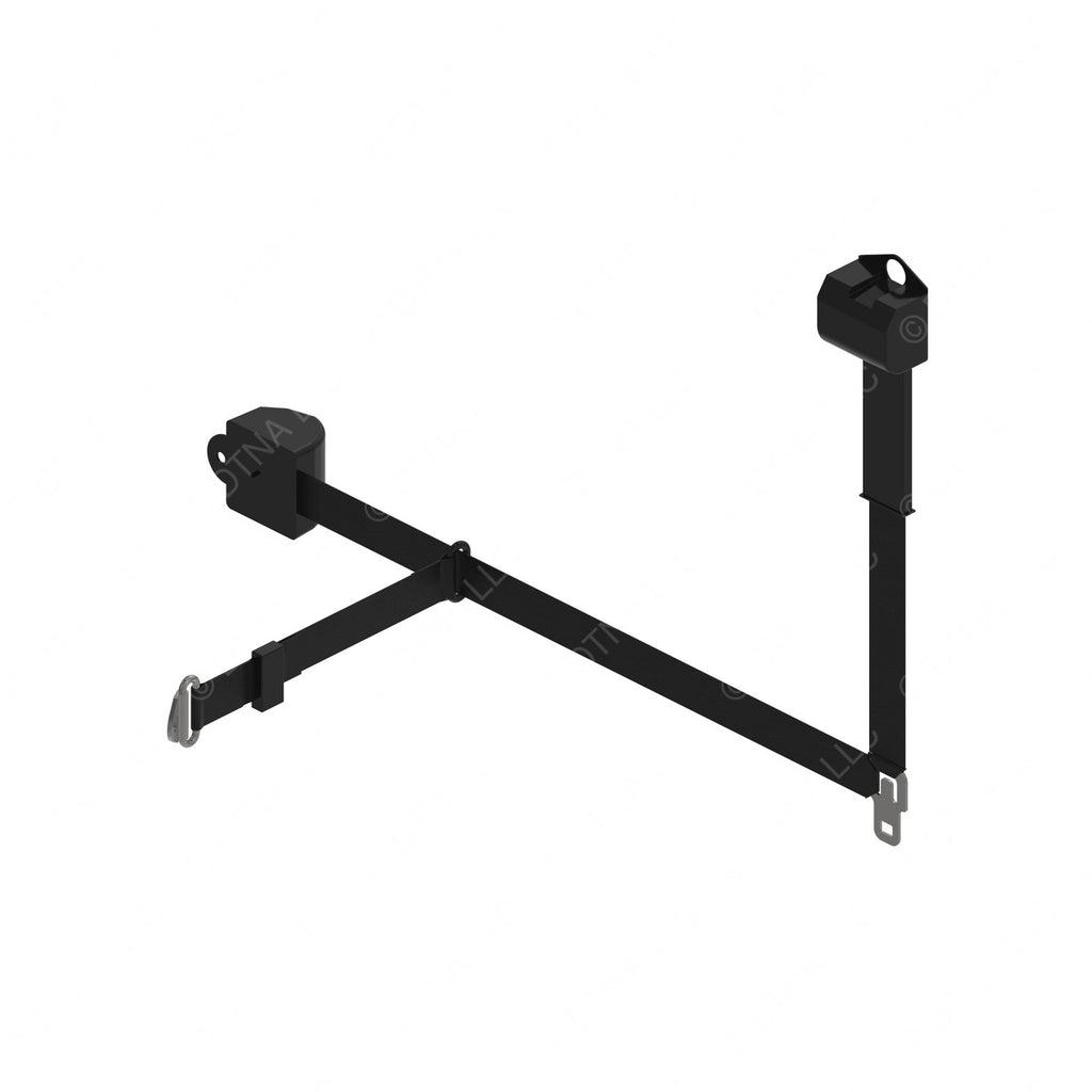 TBB 130758 3-POINT ELR-ALR DRIVERS BELT