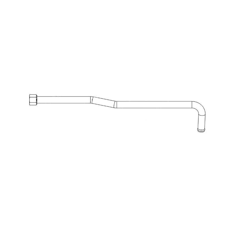 TBB 130828 HEATER TUBE 1IN OD
