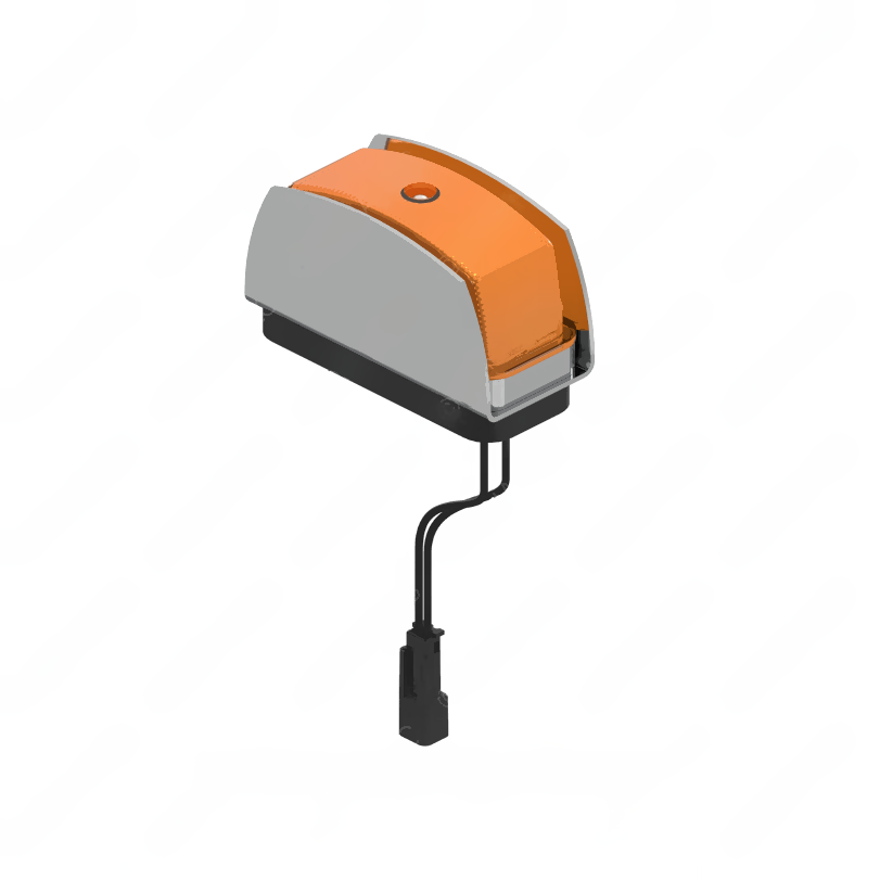 TBB 131440 LIGHT ASSY, SEALED AMBER 2 DIODE LED WIT