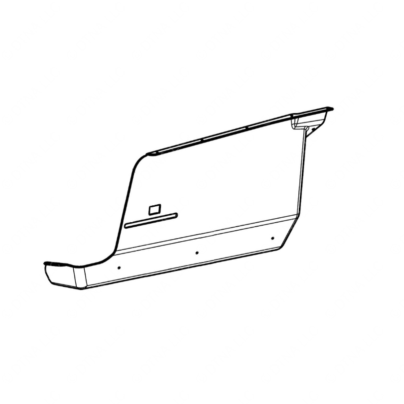 TBB 131942 DOOR MECHANISM COVER, AIR, AG2 ENT DOOR