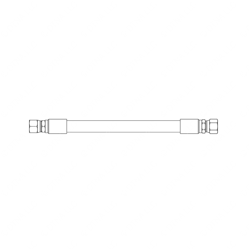 TBB 132950 POWER STEERING RETURN HOSE,07,209 WB