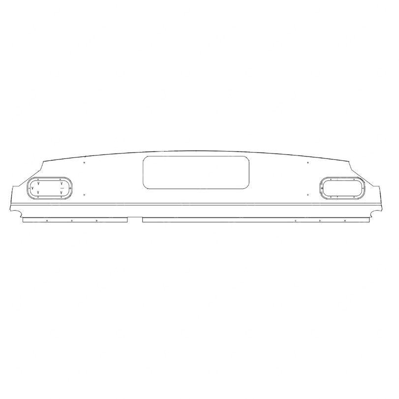 TBB 133865 REAR BULKHEAD INTERIOR A/C EMI