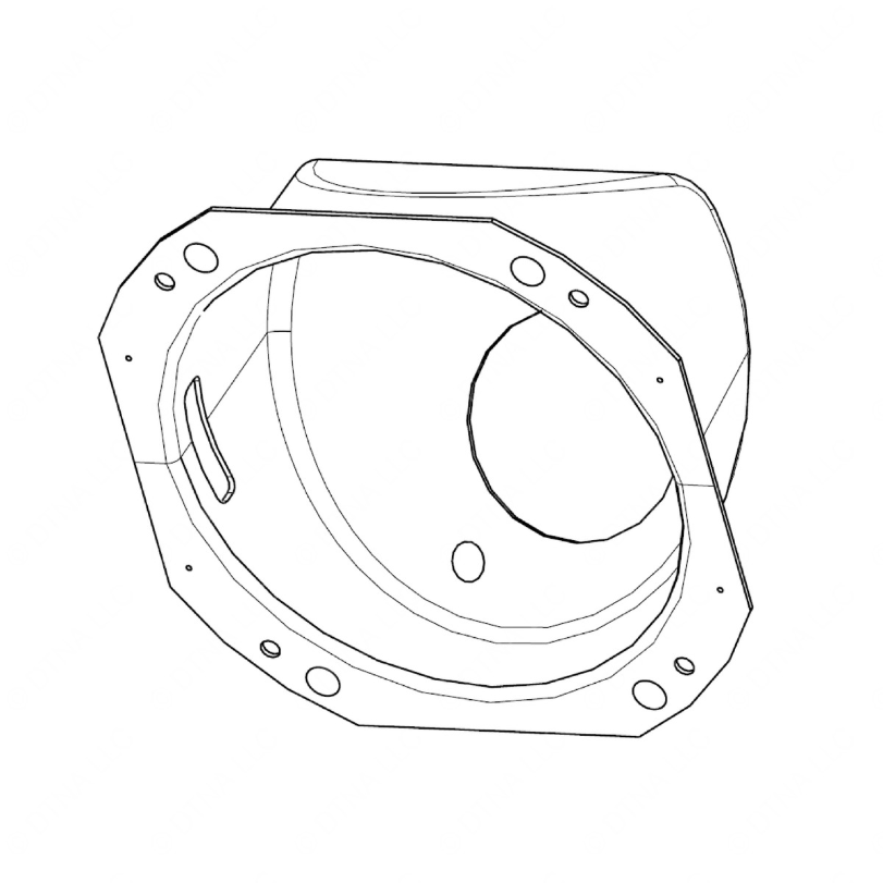 TBB 134158 FUEL FILL RECESS, W/DOOR