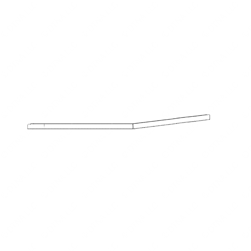 TBB 135153 REAR DOOR POST REINFORCEMENT, RS