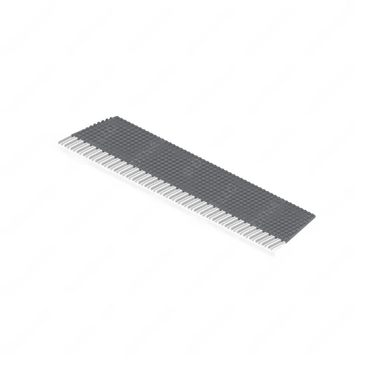 TBB 135841 STEP TREAD, PEBBLED, DARK GREY, RIBBED W
