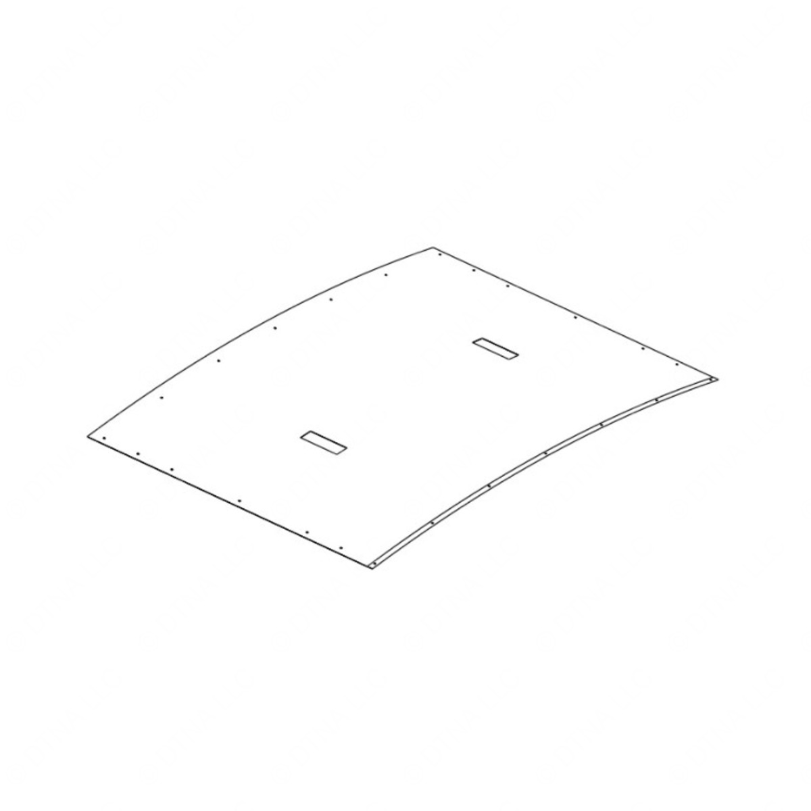 TBB 136649 HEADLINER 40IN SMTH DOME LT