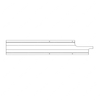 TBB 136727 WINDOW HEADER TRIM, 2 WDO SECTION +10,