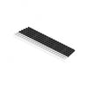 TBB 136768 STEP TREAD, PEBBLED, BLACK, PEBBLED WHIT