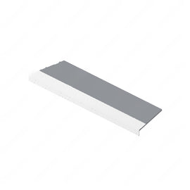 TBB 136778 STEP TREAD, PEBBLED, DARK GRAY, PEBBLED