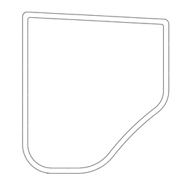 TBB 137220 WINDOW TRIM STAT GLASS CITY WINDOW