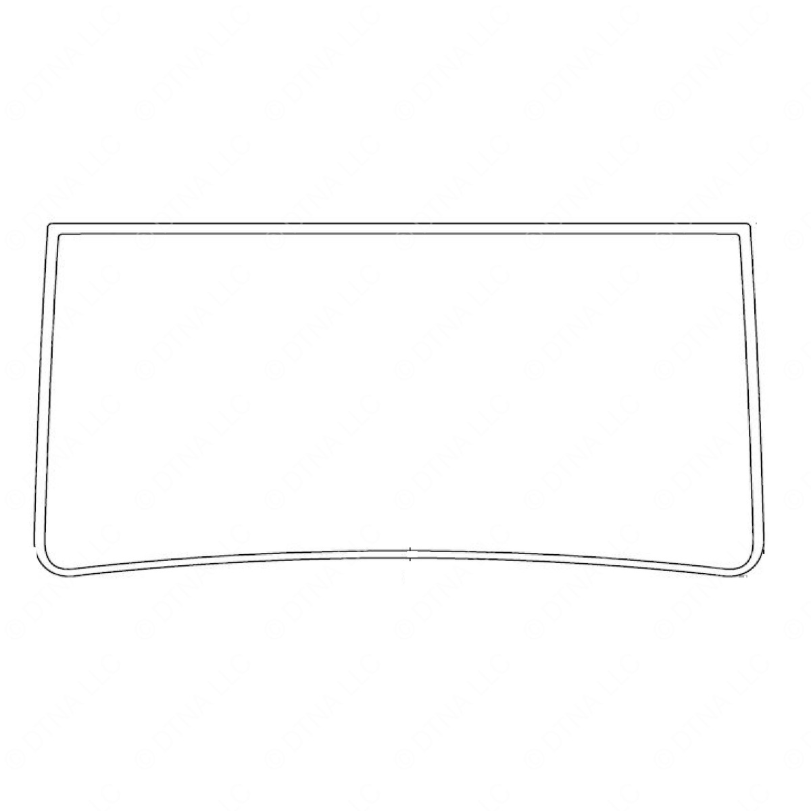 TBB 137586 WINDOW TRIM WINDSHIELD