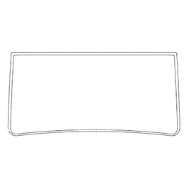 TBB 137586 WINDOW TRIM WINDSHIELD