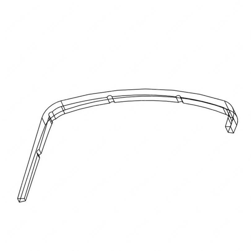 TBB 137951 RUBBER TRANSITION ASSEMBLY, GM MINOTOUR