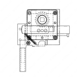 TBB 138588 DOOR LATCH ASM VAND RHS REAR,SIDE EM D