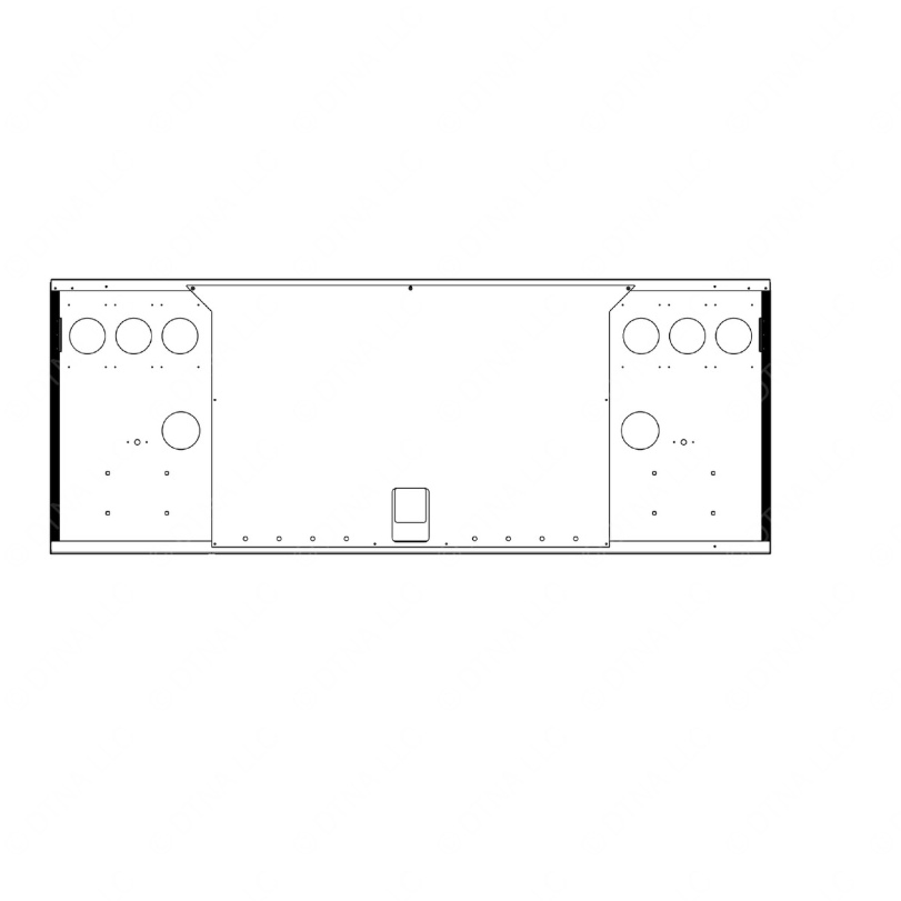 TBB 138799 REAR ENGINE DR ASM STD LGHTS SIDE LATCH