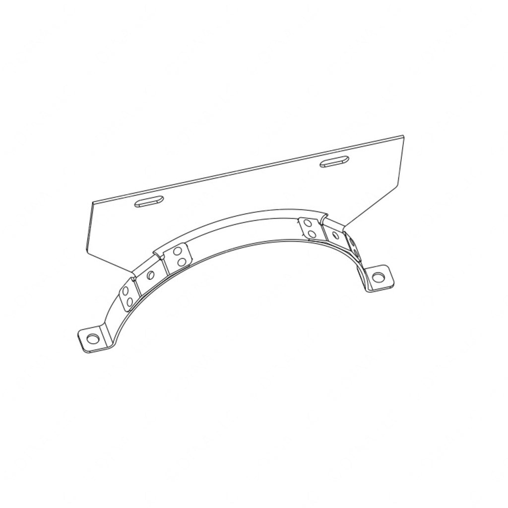 TBB 139029 BRACKET-CATALYST, ISL-G, HDX