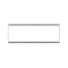 TBB 139103 HDLINING, 1 WDO, W/LOUVERS, ALUM, SRW