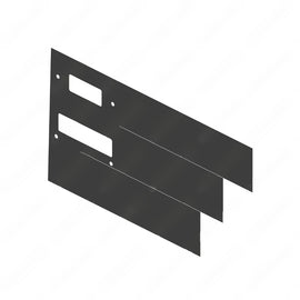 TBB 139603 PAD SOUND ABATEMENT REAR 8.75 STPW HTR