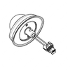 TBB 139771 STPWL/UTILITY LGT ASM HD 32CP 2 WIRE CON