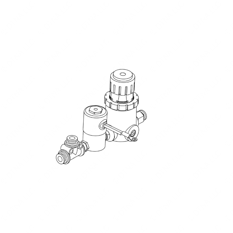 TBB 140378 VALVE & REGULATOR ASM STOP & XING ARMS
