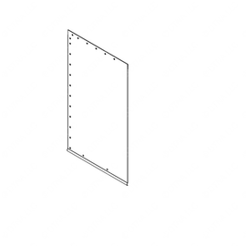 TBB 140765 INT. LINING, BESIDE LIFT DR,8.82IN. POST