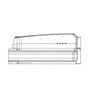 TBB 147422 VESTIBULE HEADER ASM, LEFT