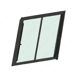 TBB 148222 EF DRIVERS WINDOW - BLACK TEMP STORM