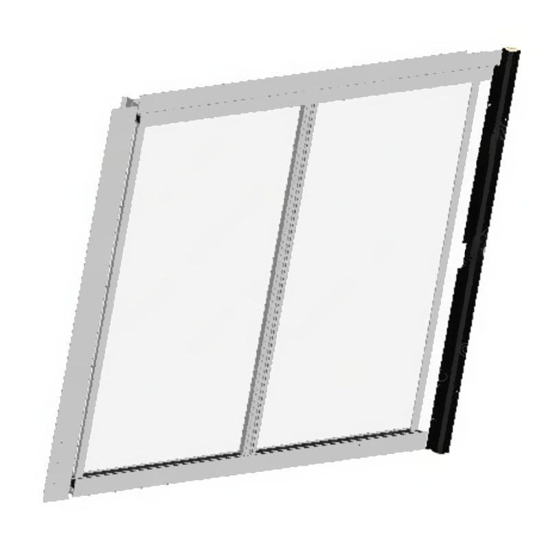 TBB 148227 EF DRIVERS WINDOW - BLACK TEMP TINT W/2
