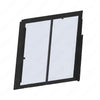 TBB 148252 HDX DRIVERS WINDOW - BLACK TEMP TINT W/