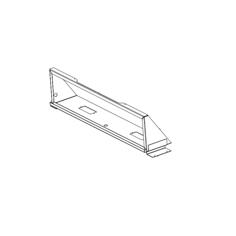 TBB 148404 IDENTIFICATION SIGN WELDMENT, FRT, C2
