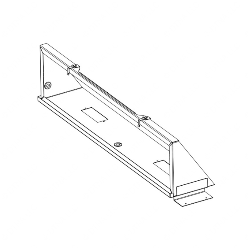 TBB 148405 IDENTIFICATION SIGN HOUSING ASM, FRT, C2