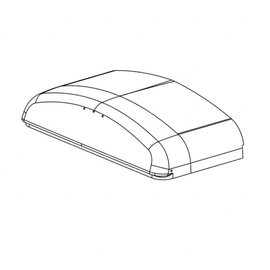TBB 148407 FRONT ROOF CAP, GM DRW, MFSAB