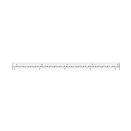 TBB 148601BLACK PIANO HINGE BATTERY BOX DOOR