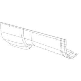 TBB 148710 OVERHEAD CONSOLE, SIDE LEG, GM MINO