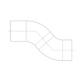 TBB 148859 HOSE RAD LOW SILICONE ISB07 EF