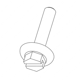 TBB 149034 COVER-SCREW MACH EVAPORATOR