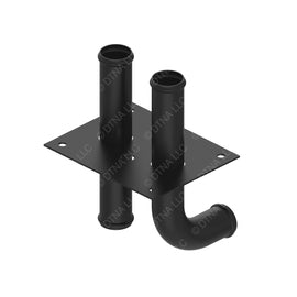 TBB 149745 PLATE ASM., WELDED, HEATER HOSE ADAPTER