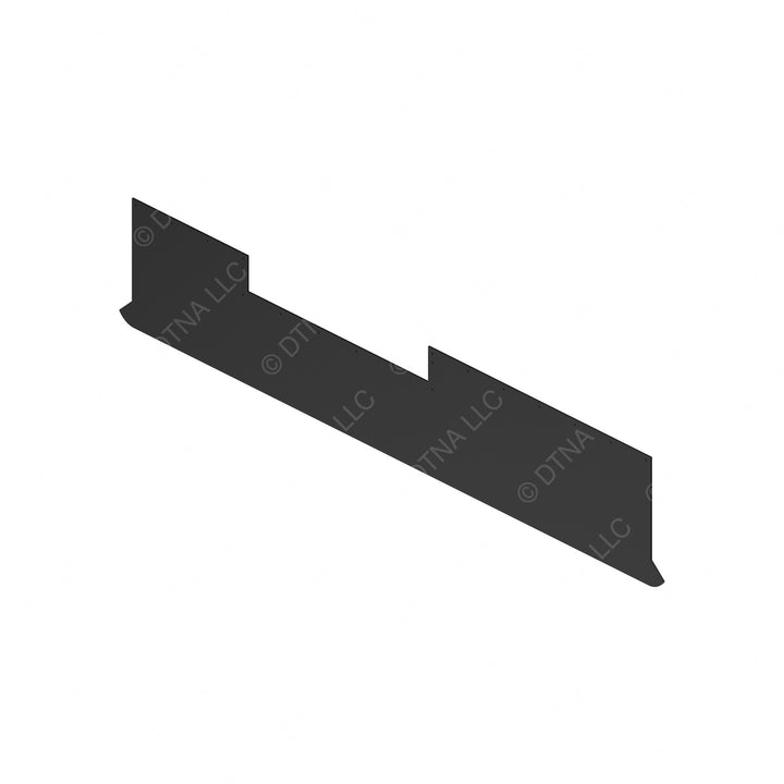 TBB 150040 MUD FLAP, FULL WIDTH, EXH. CLEARANCE